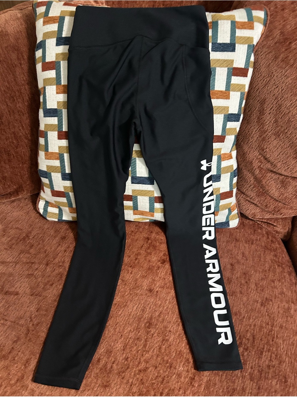 Under Armour Women's HeatGear Full-Length Branded Leggings size S